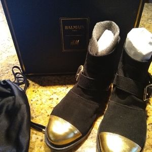 Balmain Paris h&m boots